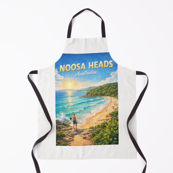 Item preview, Noosa Heads National Park Coastline with Laguna Bay designed and sold by Places On Earth.