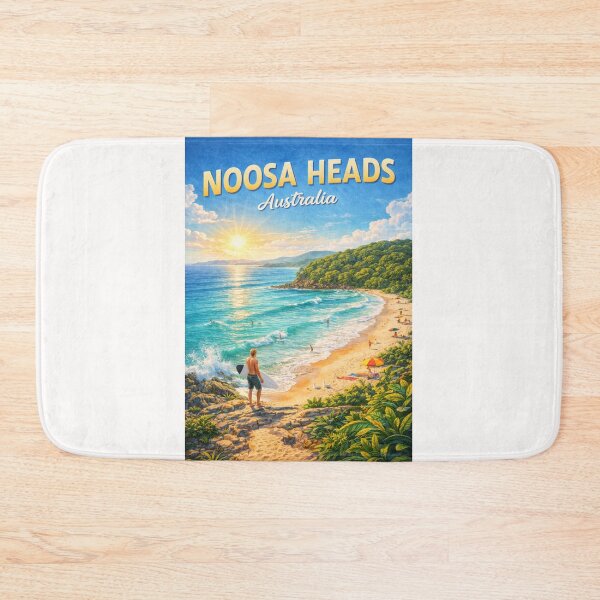 Item preview, Noosa Heads National Park Coastline with Laguna Bay designed and sold by Places On Earth.