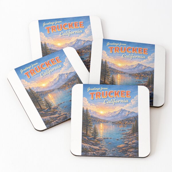 Item preview, Greetings from Truckee with Donner Lake and Sierra Nevada Mountains designed and sold by Places On Earth.