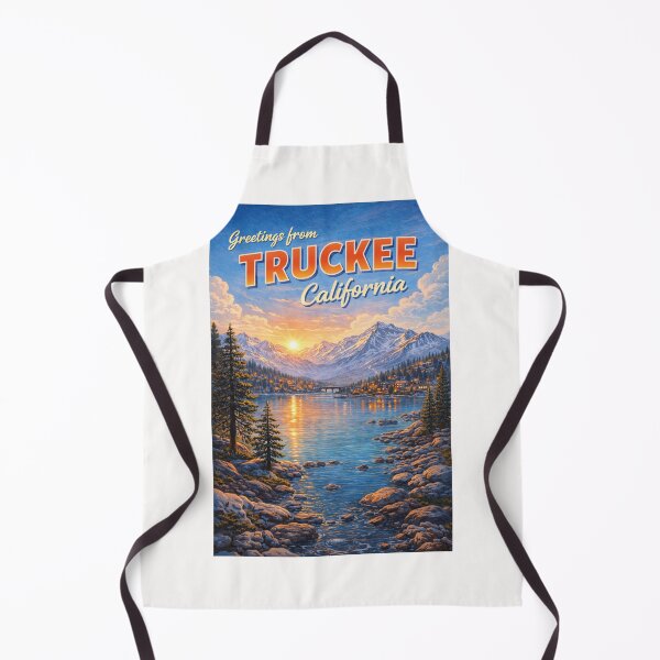 Item preview, Greetings from Truckee with Donner Lake and Sierra Nevada Mountains designed and sold by Places On Earth.