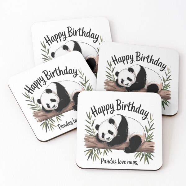Item preview, Cute Pandas Love Naps I Love Naps Therefore I Am A Panda designed and sold by NicolaMail.