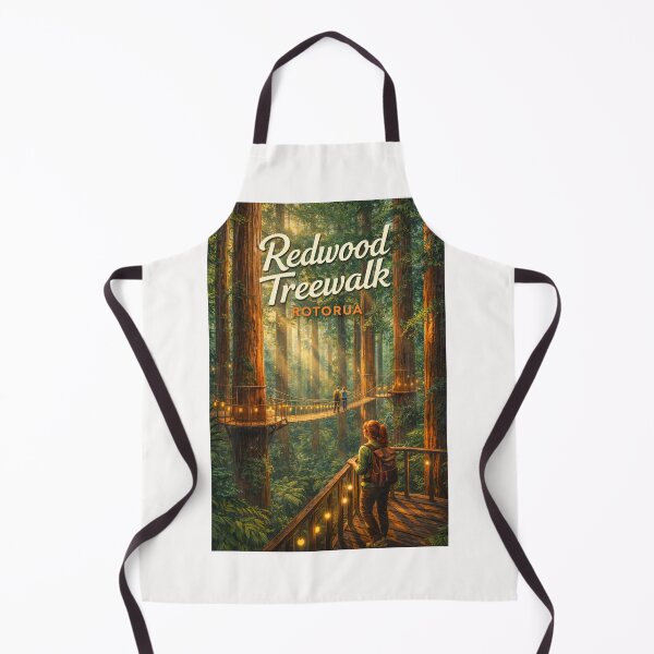 Item preview, Redwood Treewalk at Dusk in Whakarewarewa Forest, Rotorua designed and sold by Places On Earth.