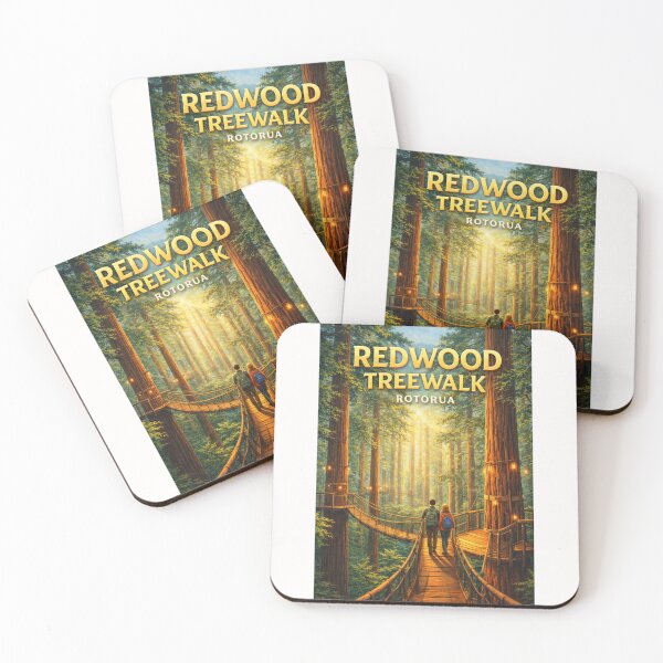 Item preview, Redwood Canopy Walk through Whakarewarewa Forest in Rotorua designed and sold by Places On Earth.