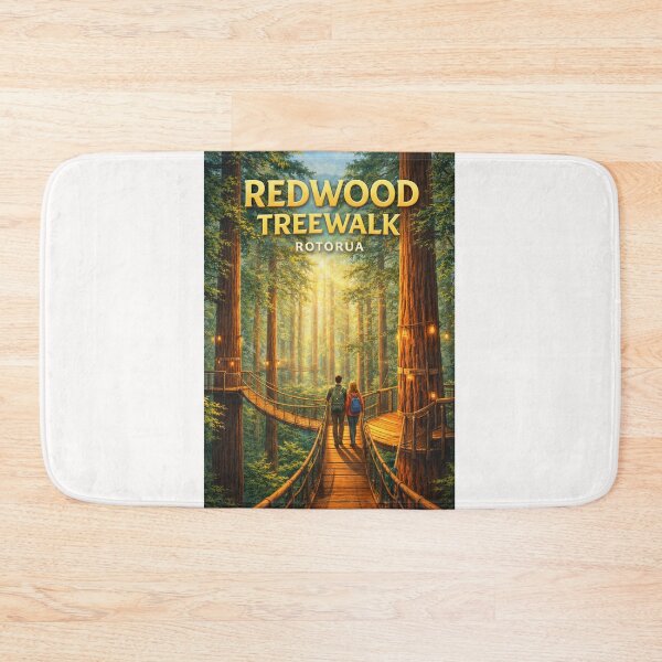 Item preview, Redwood Canopy Walk through Whakarewarewa Forest in Rotorua designed and sold by Places On Earth.