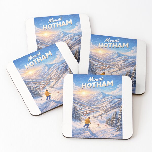 Item preview, Mount Hotham Ski Resort with Alpine Village and Snowfields designed and sold by Places On Earth.