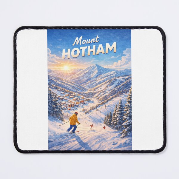 Item preview, Mount Hotham Ski Resort with Alpine Village and Snowfields designed and sold by Places On Earth.