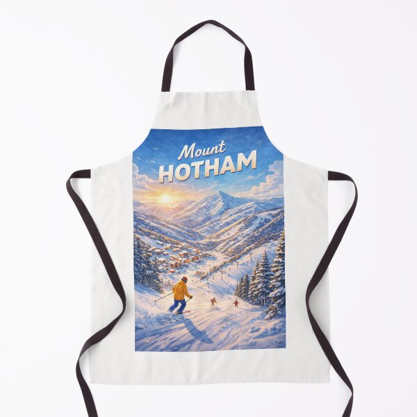 Item preview, Mount Hotham Ski Resort with Alpine Village and Snowfields designed and sold by Places On Earth.