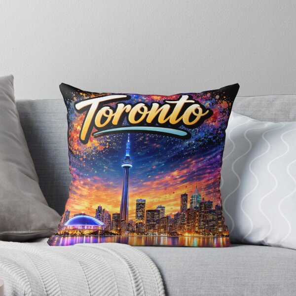 Item preview, Toronto City Skyline Art designed and sold by TheJobbr.