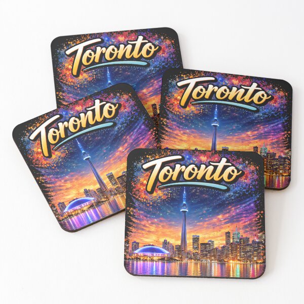 Item preview, Toronto City Skyline Art designed and sold by TheJobbr.