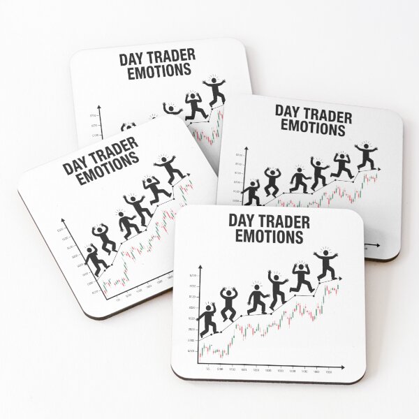 Artikelvorschau, Emotionen von Daytradern am Aktienmarkt entworfen und verkauft von NicolaMail.