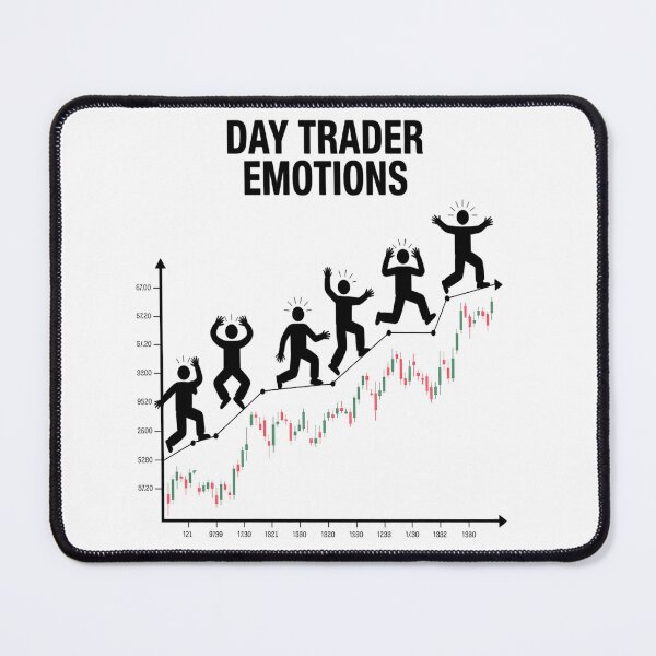 Item preview, Day Trader Emotions day trader stock market designed and sold by NicolaMail.