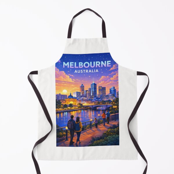 Item preview, Melbourne City Lights at Sunset with Flinders Street Station and Yarra River designed and sold by Places On Earth.