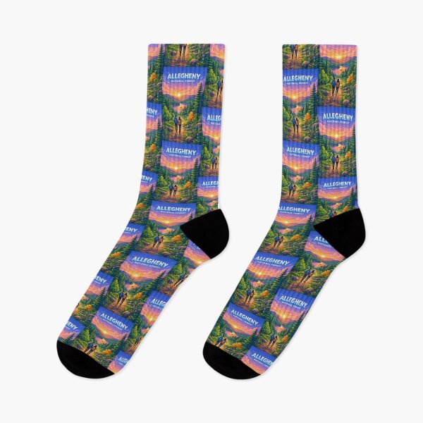 Item preview, Allegheny National Forest Sunset with Hiking Trail and Lake View designed and sold by Places On Earth.