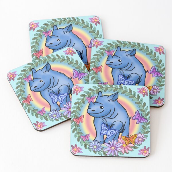 Item preview, Butterfly Baby Rhino designed and sold by artmuvz.