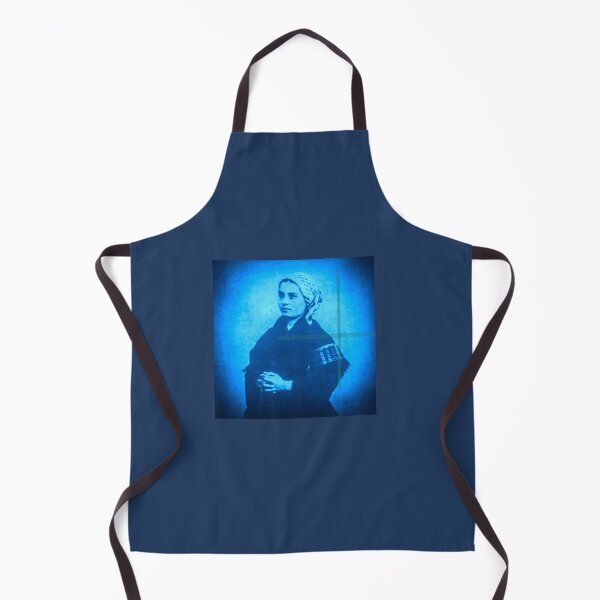 Item preview, Saint Bernadette - blue designed and sold by lobodelnoir.