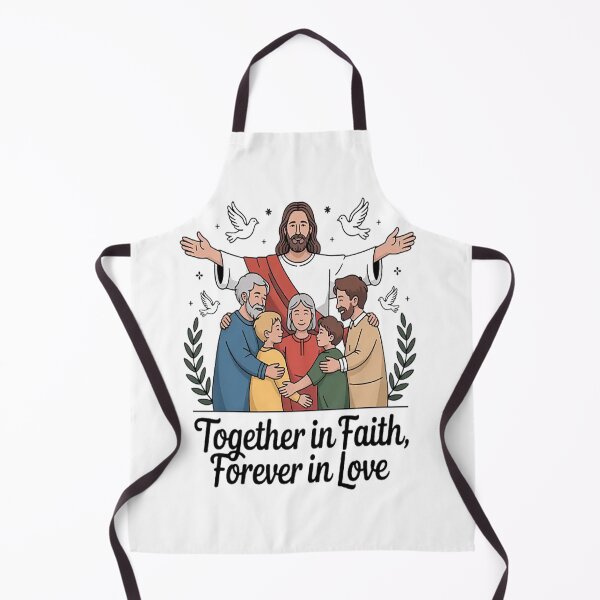 Item preview, Together In Faith Forever In Love United Hearts With Jesus designed and sold by TheRetroStyle.