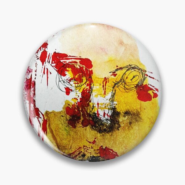Item preview, naive style face painting, art-brute  designed and sold by Ignorante.