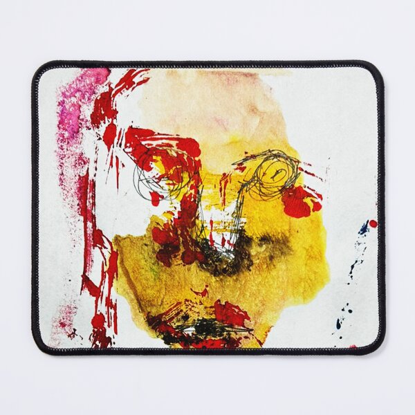 Item preview, naive style face painting, art-brute designed and sold by Ignorante.