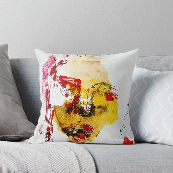 Item preview, naive style face painting, art-brute  designed and sold by Ignorante.