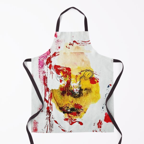 Item preview, naive style face painting, art-brute designed and sold by Ignorante.