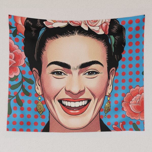 Item preview, Art Master's Freda Kahlo's Impossible Smile designed and sold by imarilynmonroe.