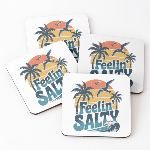Item preview, Feelin Salty Beach Summer Vacation 70's designed and sold by NicolaMail.