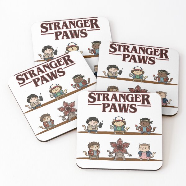 Item preview, Stranger Paws - Cute 80s Sci-Fi Horror Cat Parody designed and sold by AdyKurniawan.