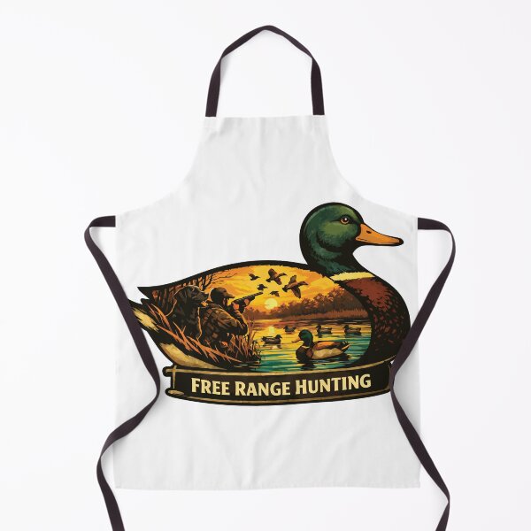 Item preview, Free Range Hunting Duck designed and sold by hunting4designs.