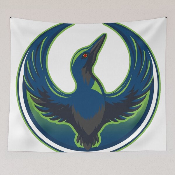 Item preview, Minnesota Timberwolves Rebel Loon designed and sold by Joeyfingis.