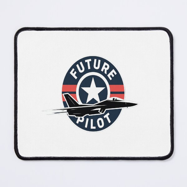 Item preview, Future Pilot with Air Force F15 Jet and Roundel designed and sold by NicolaMail.