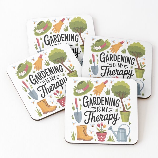 Item preview, Garden Plant Owner Gardening Is My Therapy designed and sold by NicolaMail.