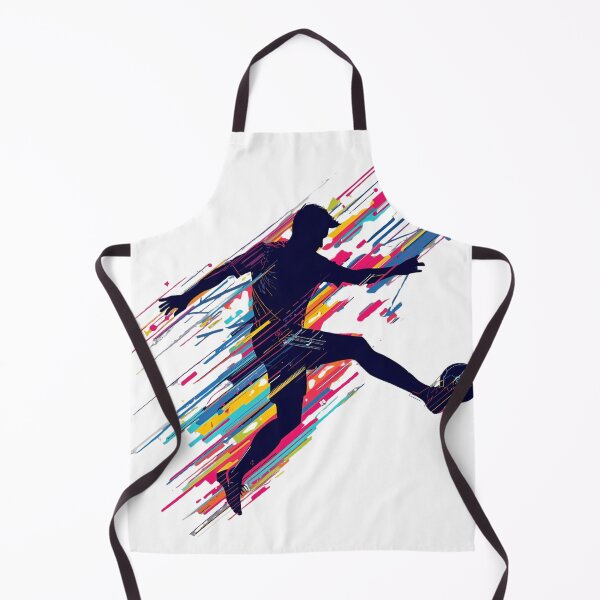 Item preview, Rainbow Colour Streak Soccer Kick 1 designed and sold by PixelKickr.