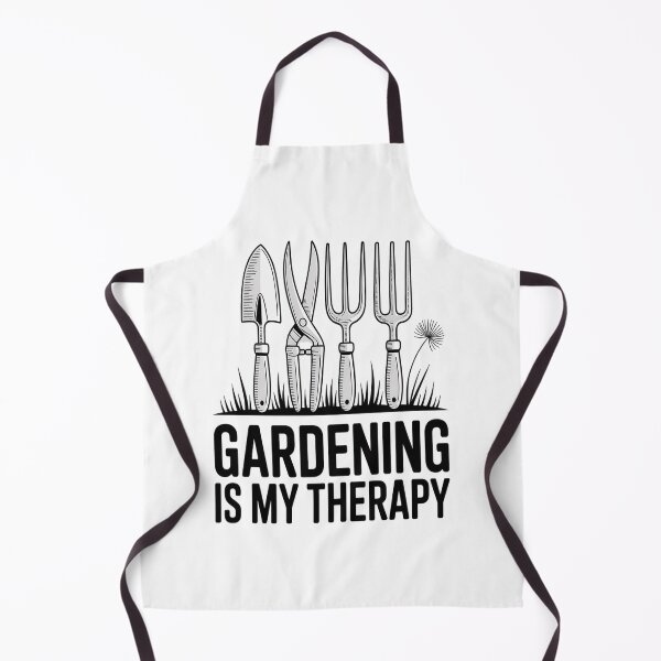 Item preview, Gardener, Gardening Is My Therapy Gardening designed and sold by NicolaMail.