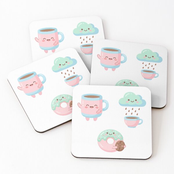 Item preview, 3D Pastel Coffee Lovers Icon Set designed and sold by NonditStudio.
