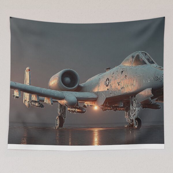 Item preview, A-10 Thunderbolt II Battlefield Guardian Art designed and sold by Skyframe Aviation.