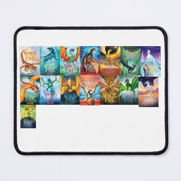 Item preview, Wings of fire book collage designed and sold by Beanziesdadshop.