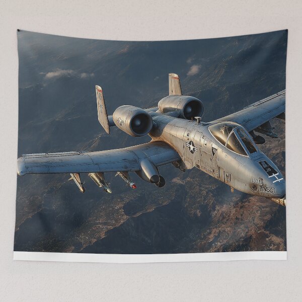 Item preview, A-10 Thunderbolt II Combat-Ready Jet Art designed and sold by Skyframe Aviation.