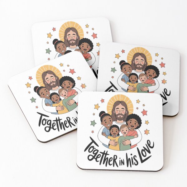 Item preview, Together In His Love Embrace The Divine Unity Faithful Community designed and sold by TheRetroStyle.