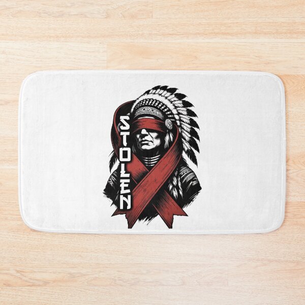 Item preview, Stolen MMIW– Blindfolded Warrior designed and sold by Taans-Creation.