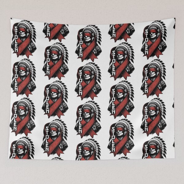 Item preview, Stolen MMIW– Blindfolded Warrior designed and sold by Taans-Creation.
