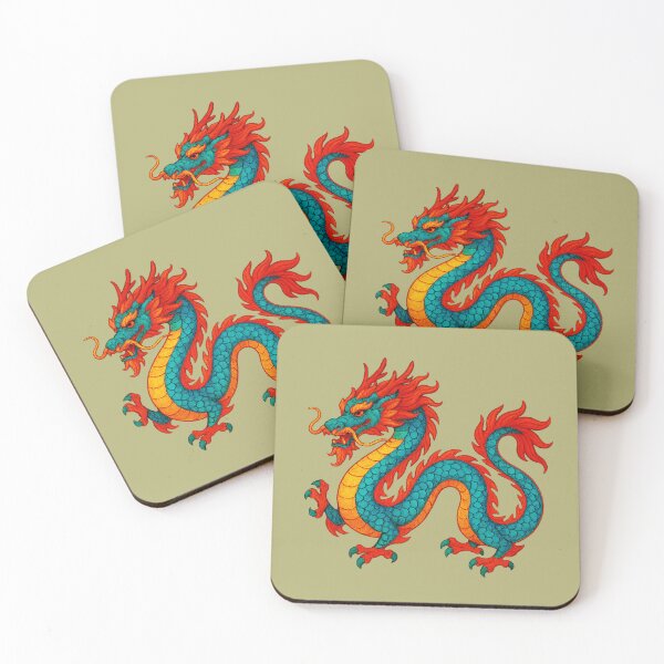 Item preview, Chinese Zodiac Dragon Illustration – Powerful Mythical Dragon Art designed and sold by jeibeee.