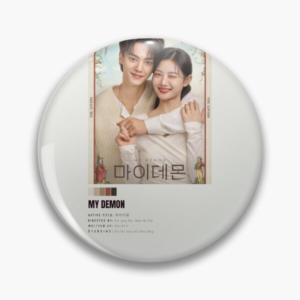 Item preview, My Demon - Kdrama Poster 3 designed and sold by Weird Unicorn.