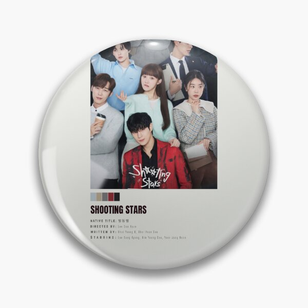 Item preview, Sh**ting Stars - Kdrama Poster  designed and sold by Weird Unicorn.