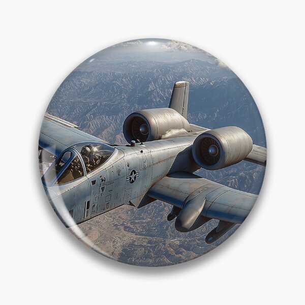 Item preview, A-10 Warthog Over Scenic Mountains designed and sold by Skyframe Aviation.