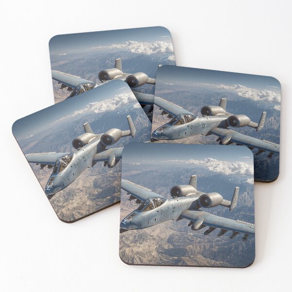 Item preview, A-10 Warthog Over Scenic Mountains designed and sold by Skyframe Aviation.
