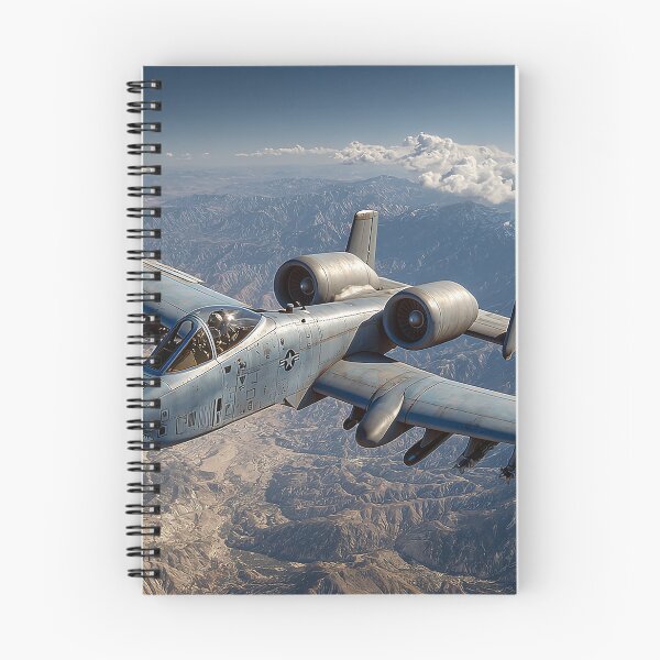 Item preview, A-10 Warthog Over Scenic Mountains designed and sold by Skyframe Aviation.