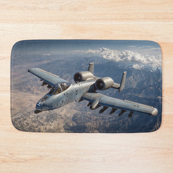 Item preview, A-10 Warthog Over Scenic Mountains designed and sold by Skyframe Aviation.