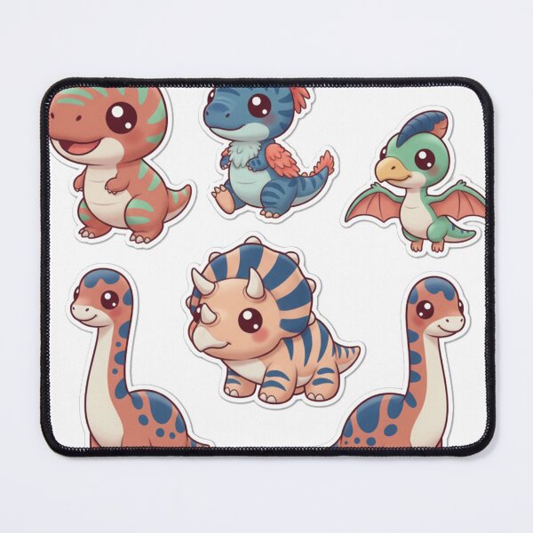 Item preview, PREHISTORIC BUDDIES IN LIMESTONE STICKER PREMIUM DIE-CUT STICKER designed and sold by Telatenpedia.