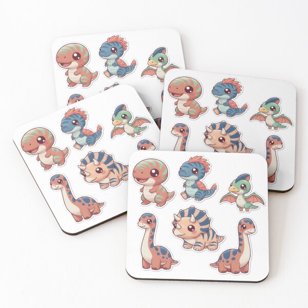 Item preview, PREHISTORIC BUDDIES IN LIMESTONE STICKER PREMIUM DIE-CUT STICKER designed and sold by Telatenpedia.