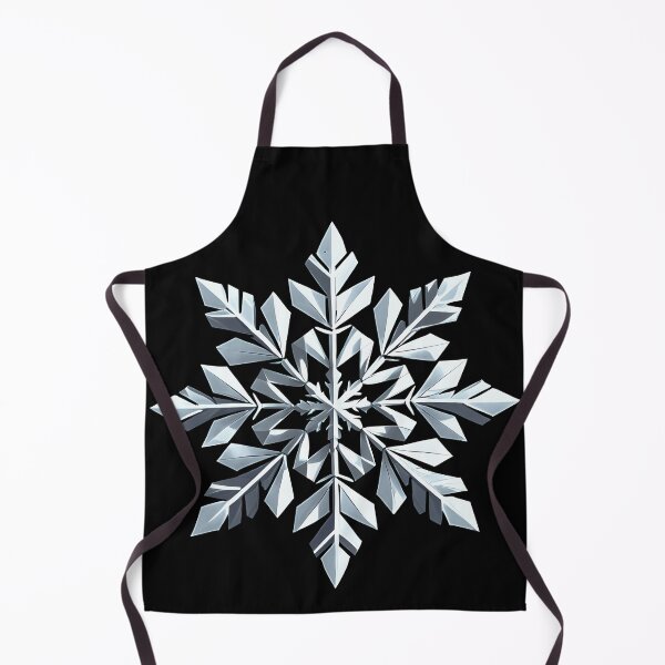 Item preview, Crystal Snowflake Illustration With Modern Flat Style. designed and sold by MissYouONLY.